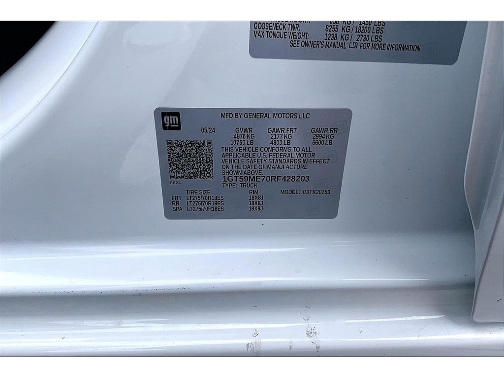 Used 2024 GMC Sierra 2500 SLE w/ SLE Convenience Package image 17
