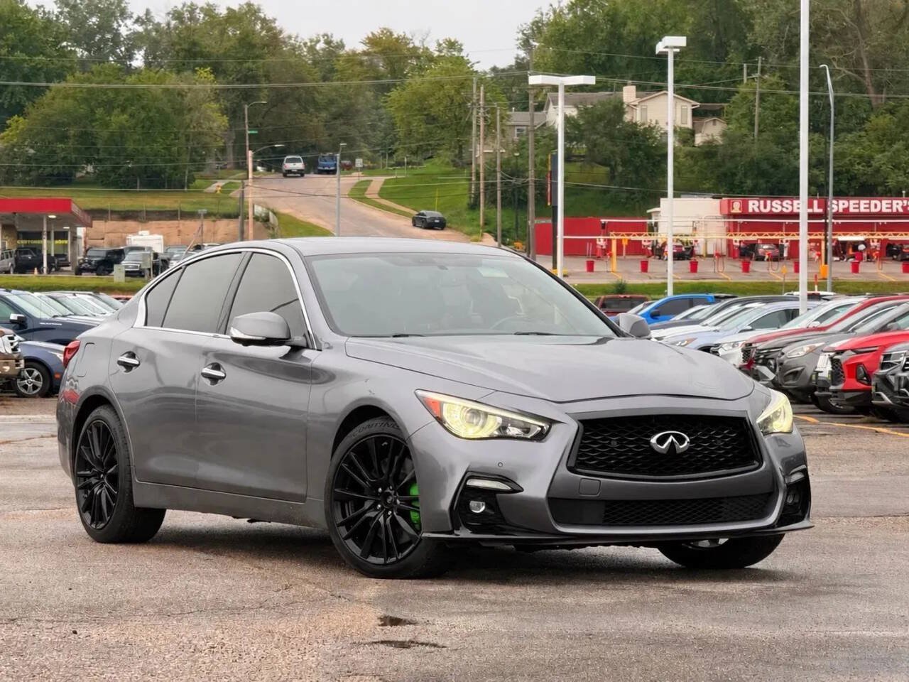 Used 2018 INFINITI Q50 Red Sport 400 w/ Sensory Package (Sport)