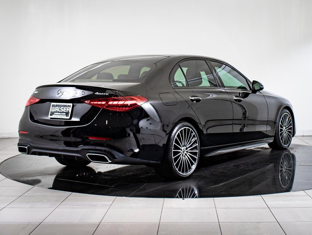 Certified 2024 Mercedes-Benz C 300 4MATIC Sedan w/ AMG Line w/ Night Package image 7