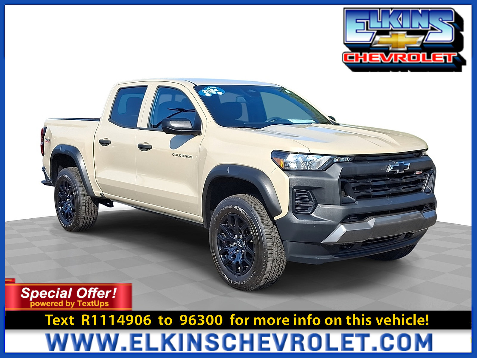 Certified 2024 Chevrolet Colorado Trail Boss w/ Advanced Trailering Package AWD/4WD image 1