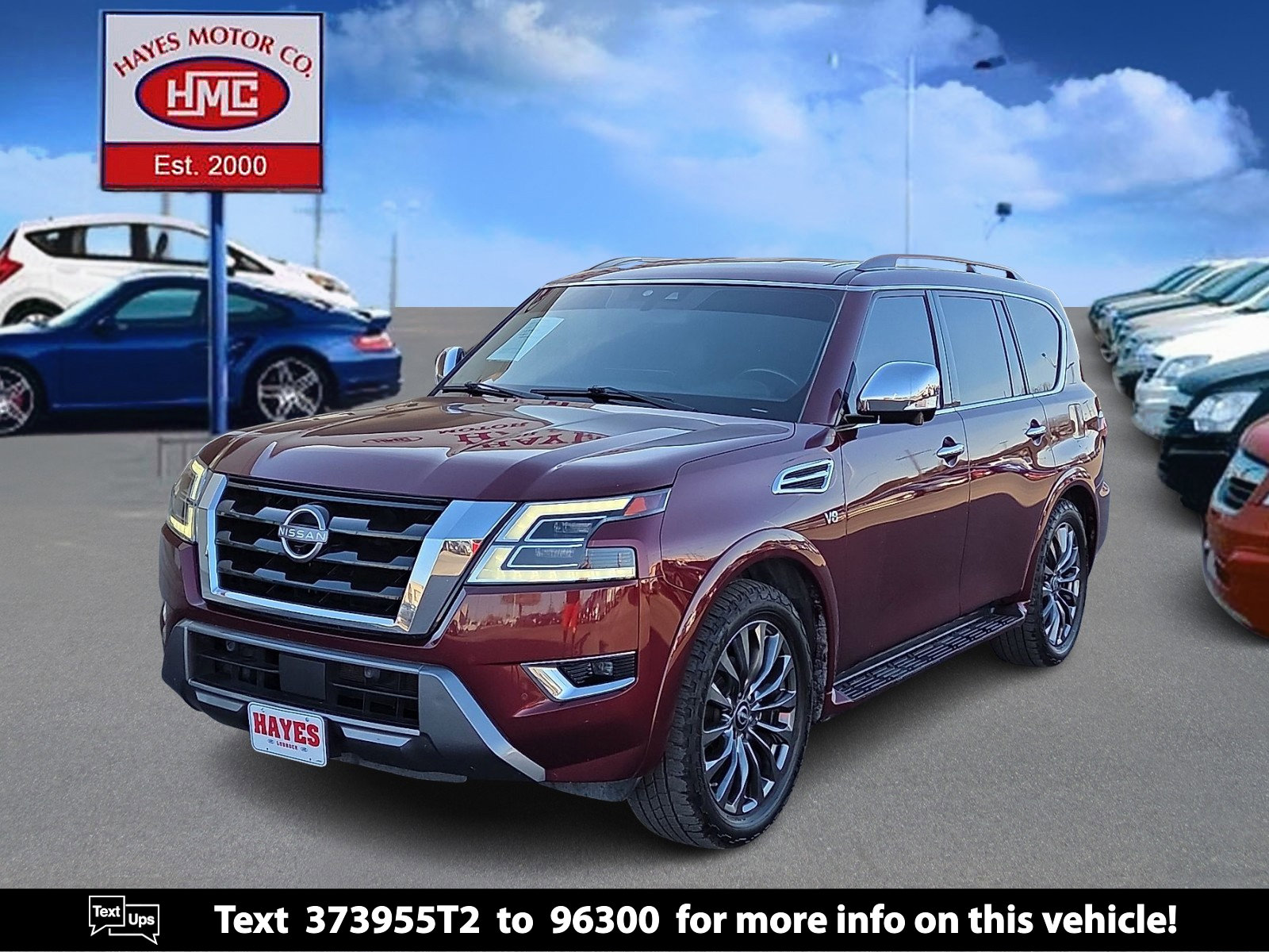 Used 2021 Nissan Armada Platinum w/ Captain's Chairs Package image 1