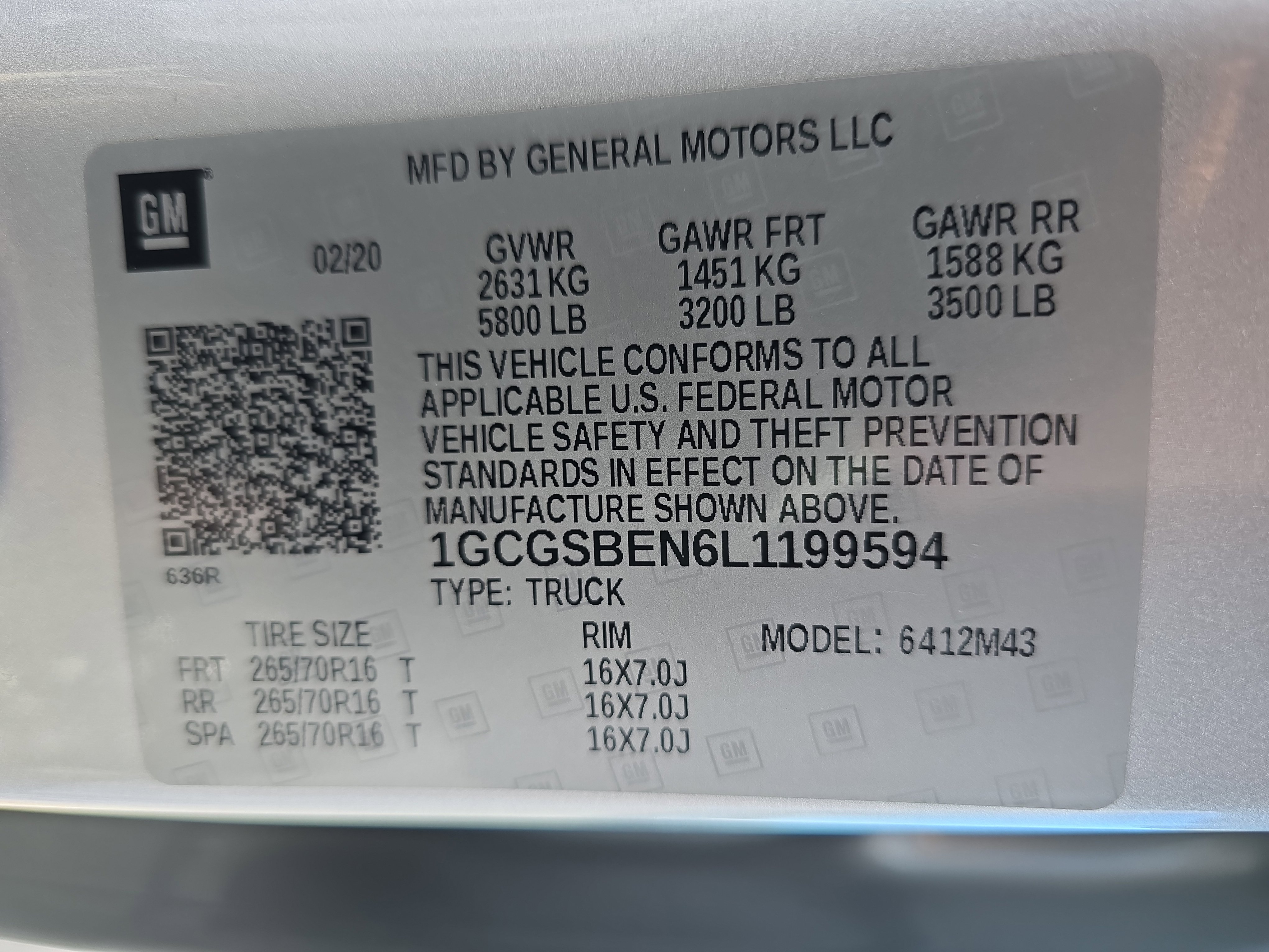 Used 2020 Chevrolet Colorado W/T w/ WT Convenience Package image 36