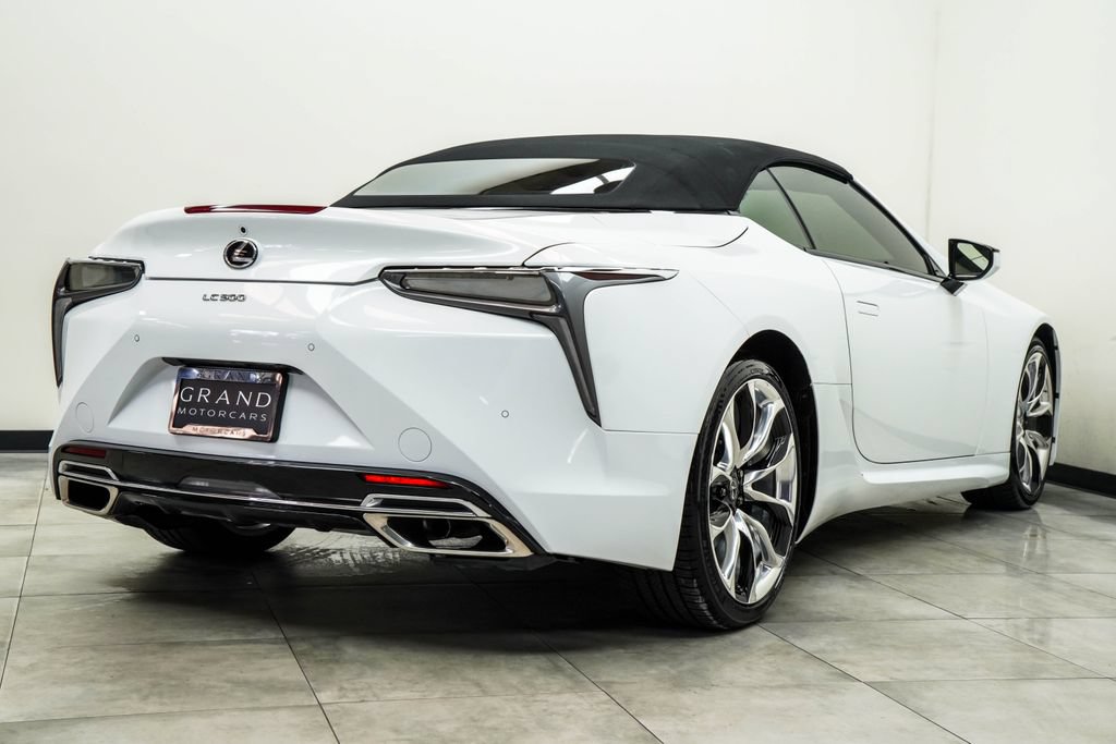 Used 2021 Lexus LC 500 Convertible w/ Touring Package RWD image 12