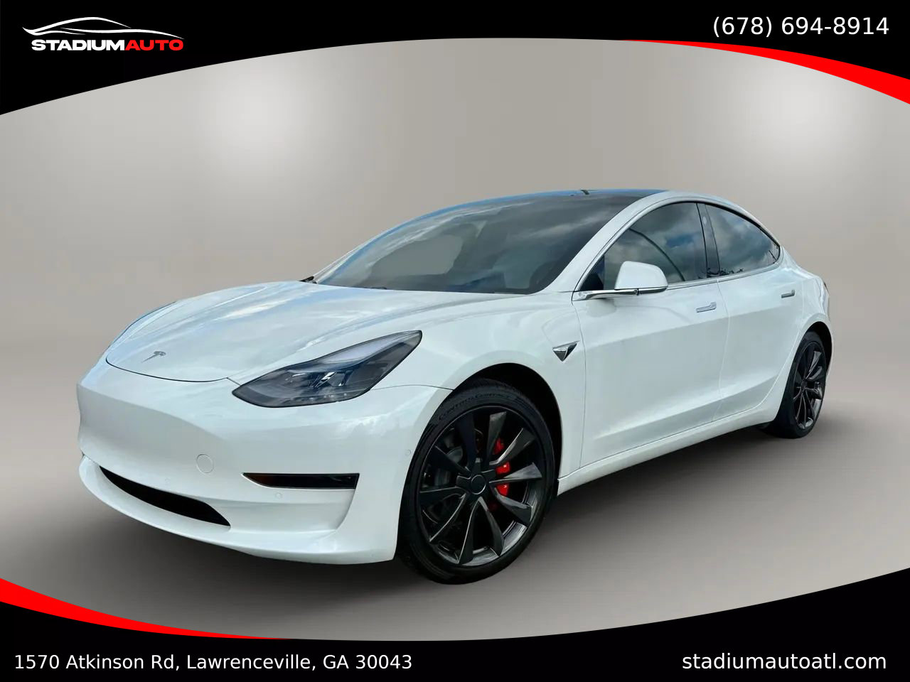 Used 2020 Tesla Model 3 image 1