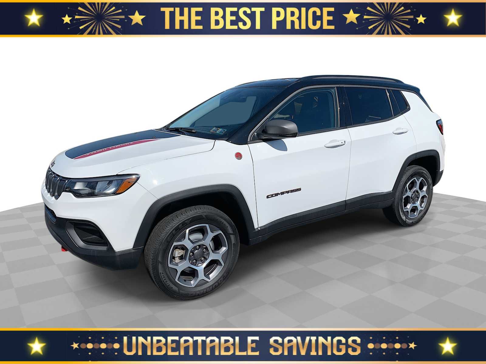 Used 2022 Jeep Compass Trailhawk AWD/4WD image 1