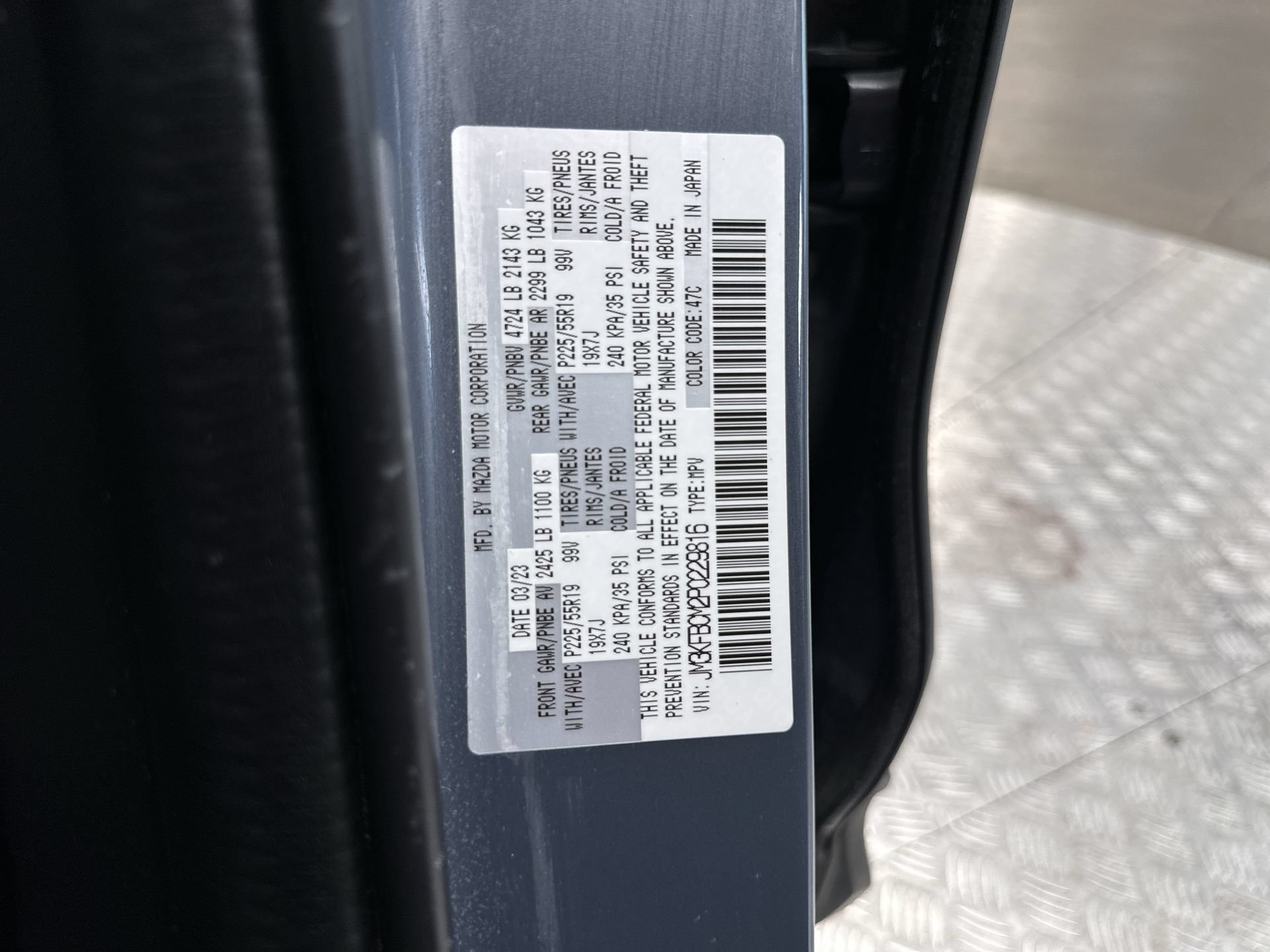 Used 2023 MAZDA CX-5 Carbon Edition AWD/4WD image 13