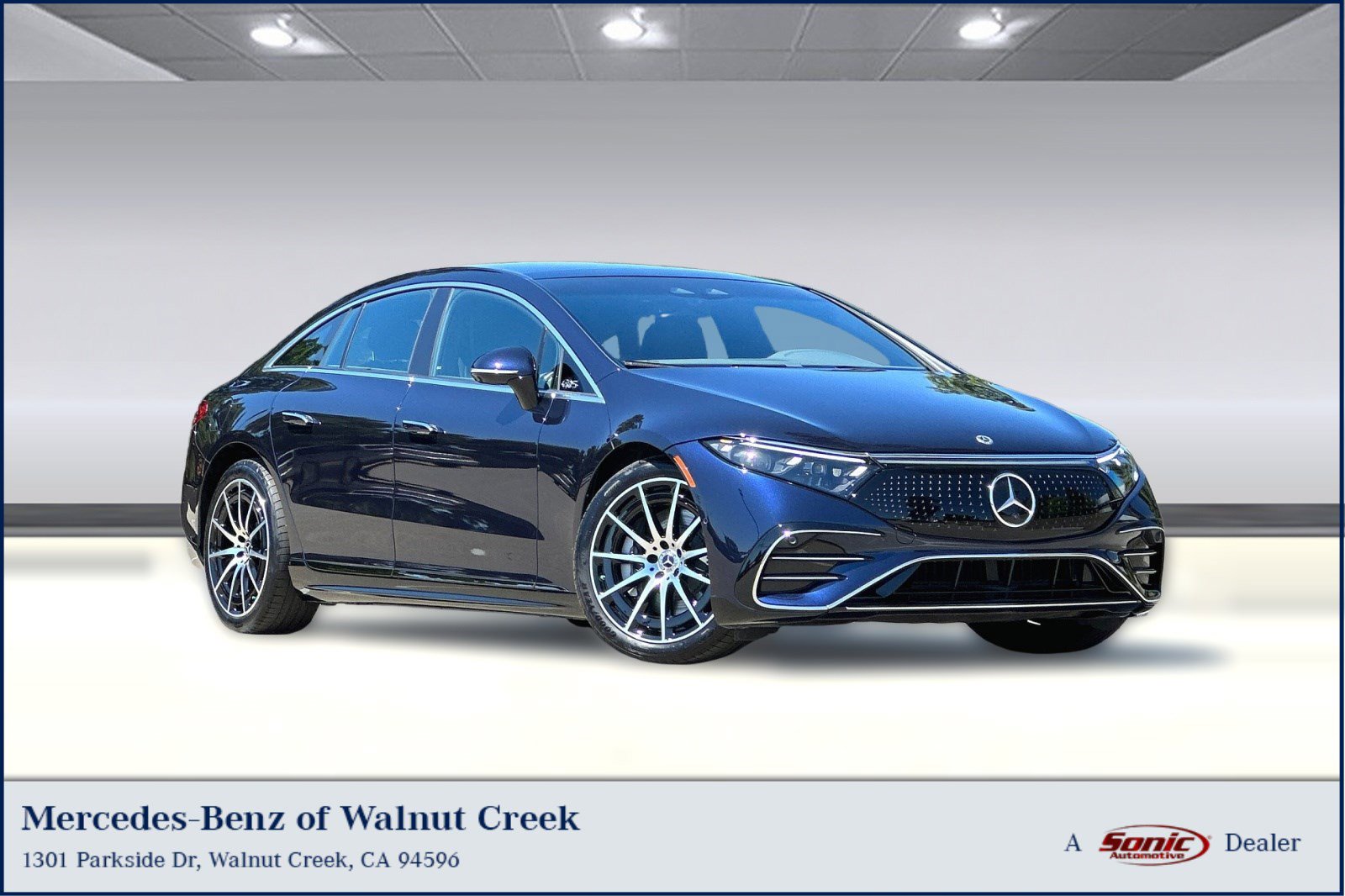 Used 2022 Mercedes-Benz EQS 580 4MATIC Sedan image 1