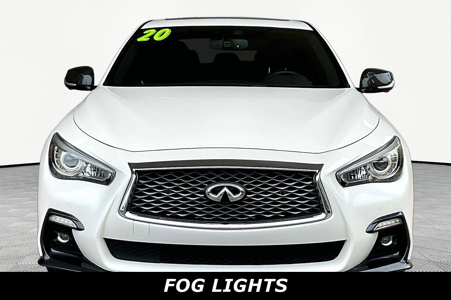 Used 2020 INFINITI Q50 Red Sport 400 w/ Proactive Package AWD/4WD image 2