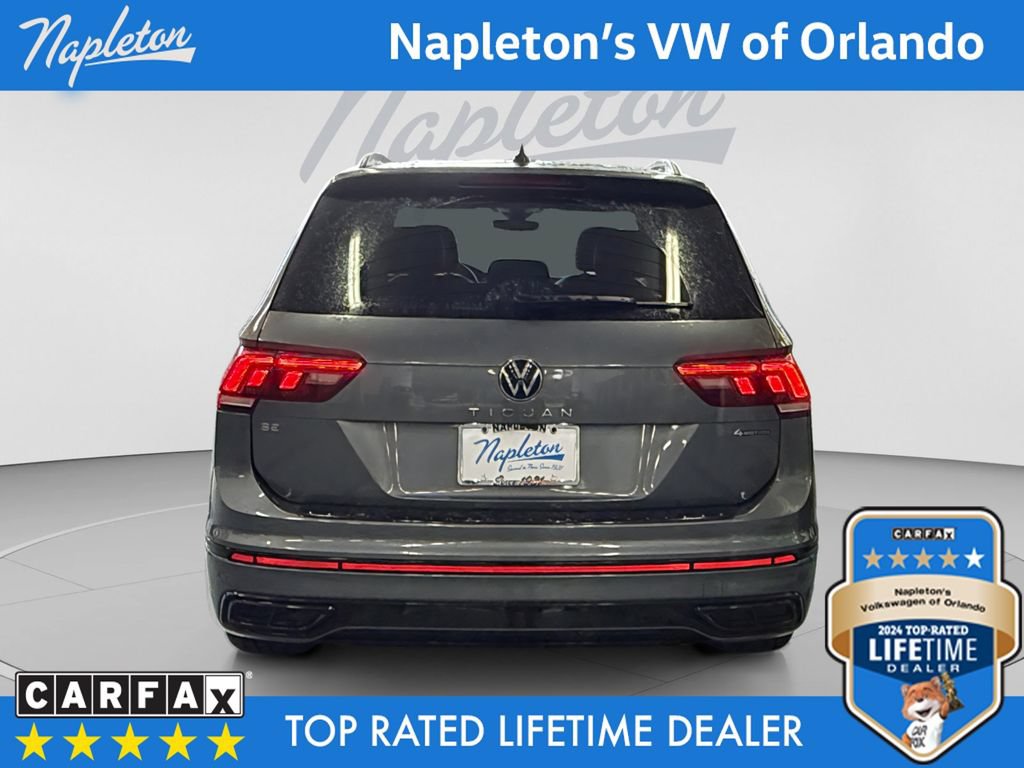 Used 2024 Volkswagen Tiguan SE R-Line AWD/4WD image 4