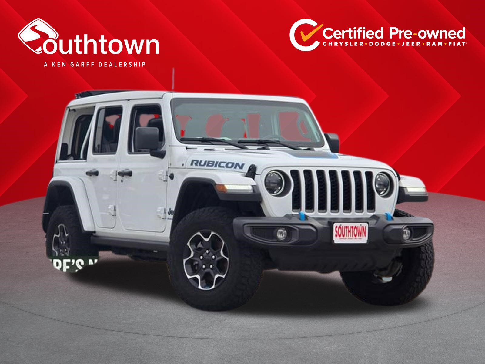 Used 2023 Jeep Wrangler Unlimited Rubicon 4xe w/ Cold Weather Group AWD/4WD image 1