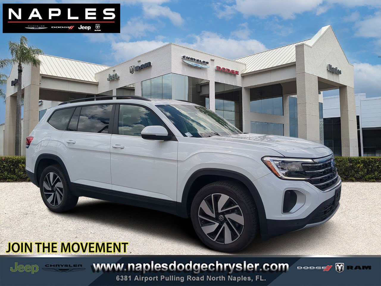 Used 2025 Volkswagen Atlas SE image 1