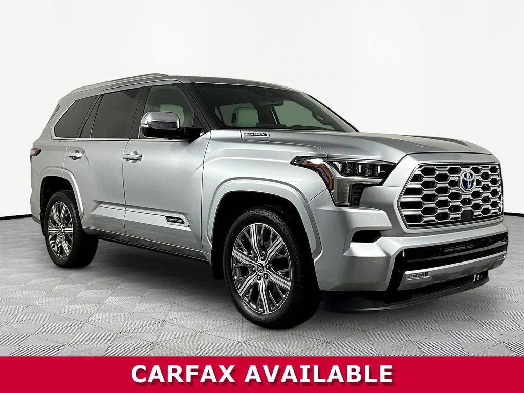 Used 2024 Toyota Sequoia Capstone AWD/4WD image 3