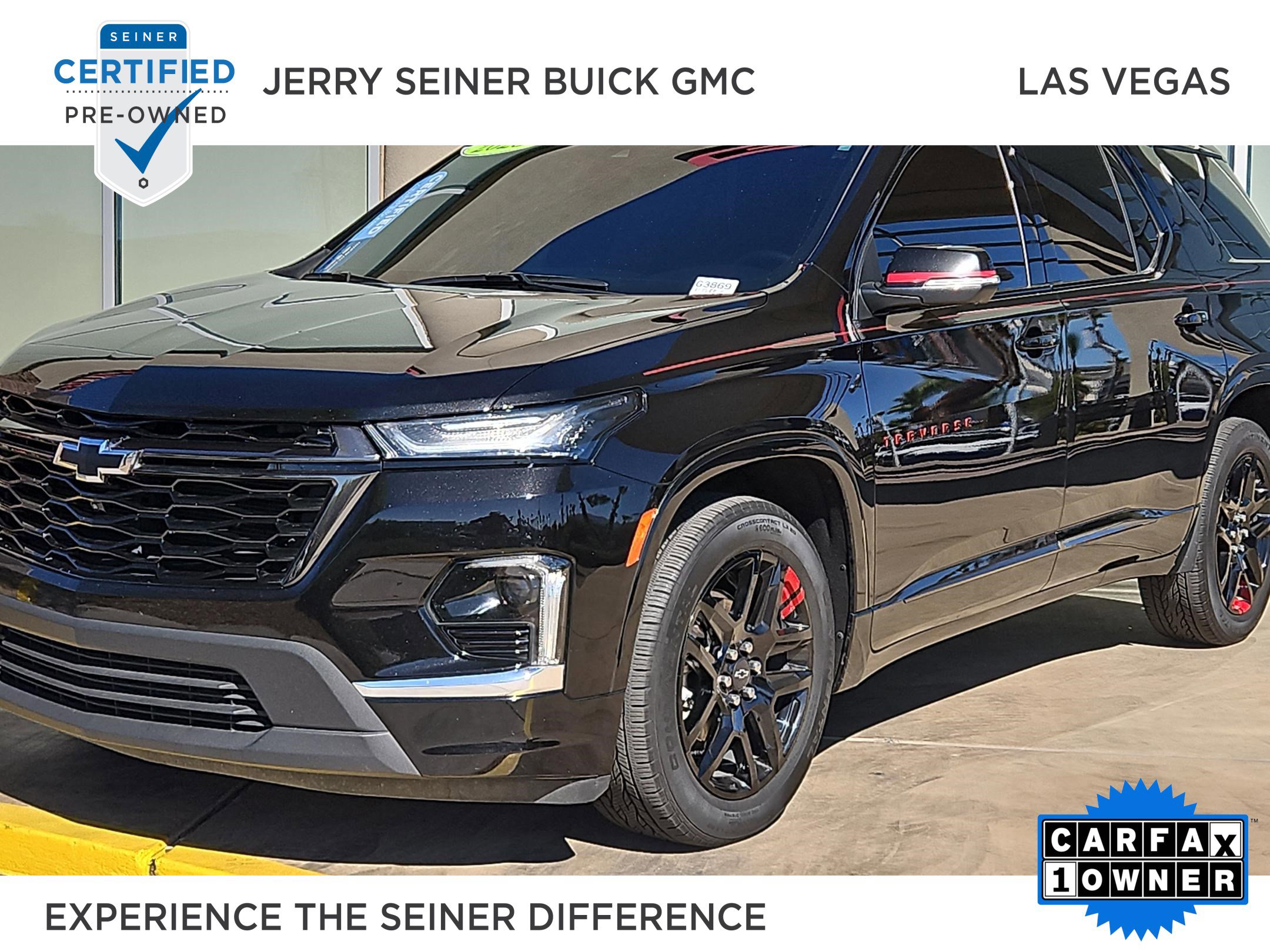 Certified 2023 Chevrolet Traverse Premier w/ Redline Edition