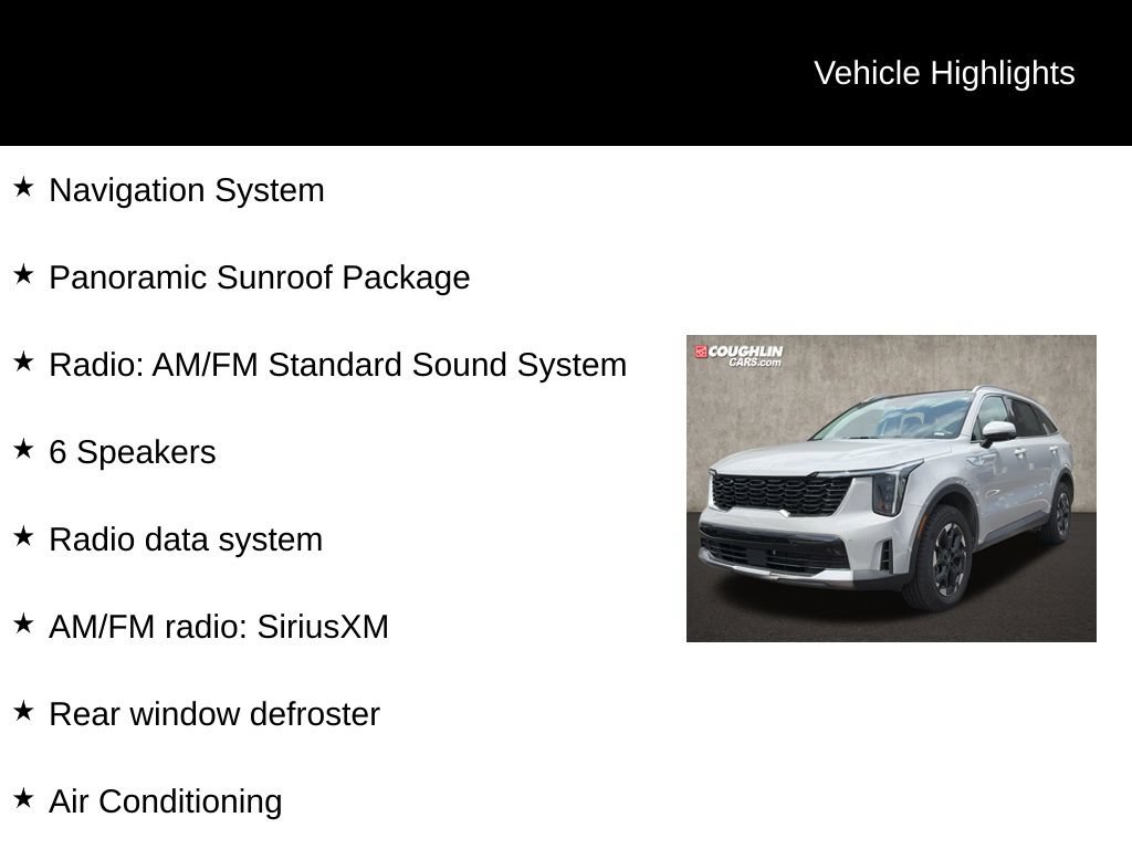Used 2025 Kia Sorento S w/ Panoramic Sunroof Package AWD/4WD video 2