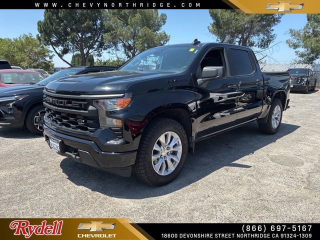 Used 2022 Chevrolet Silverado 1500 Custom w/ LPO, Dark Essentials Package RWD image 1