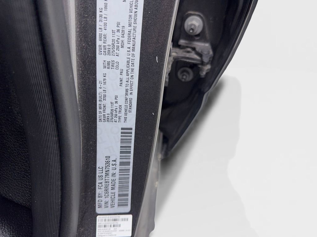 Used 2021 RAM 1500 Lone Star image 91