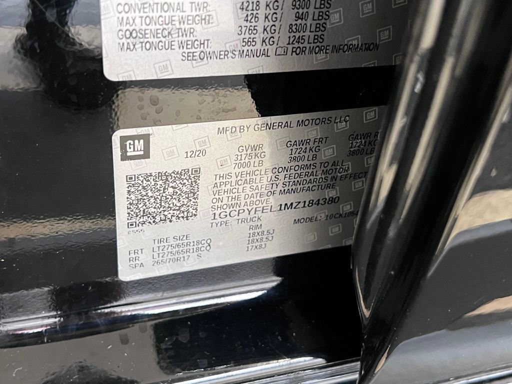 Used 2021 Chevrolet Silverado 1500 LT Trail Boss image 59