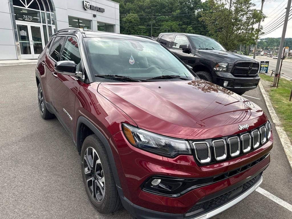 Certified 2022 Jeep Compass Limited w/ Sun and Sound Group