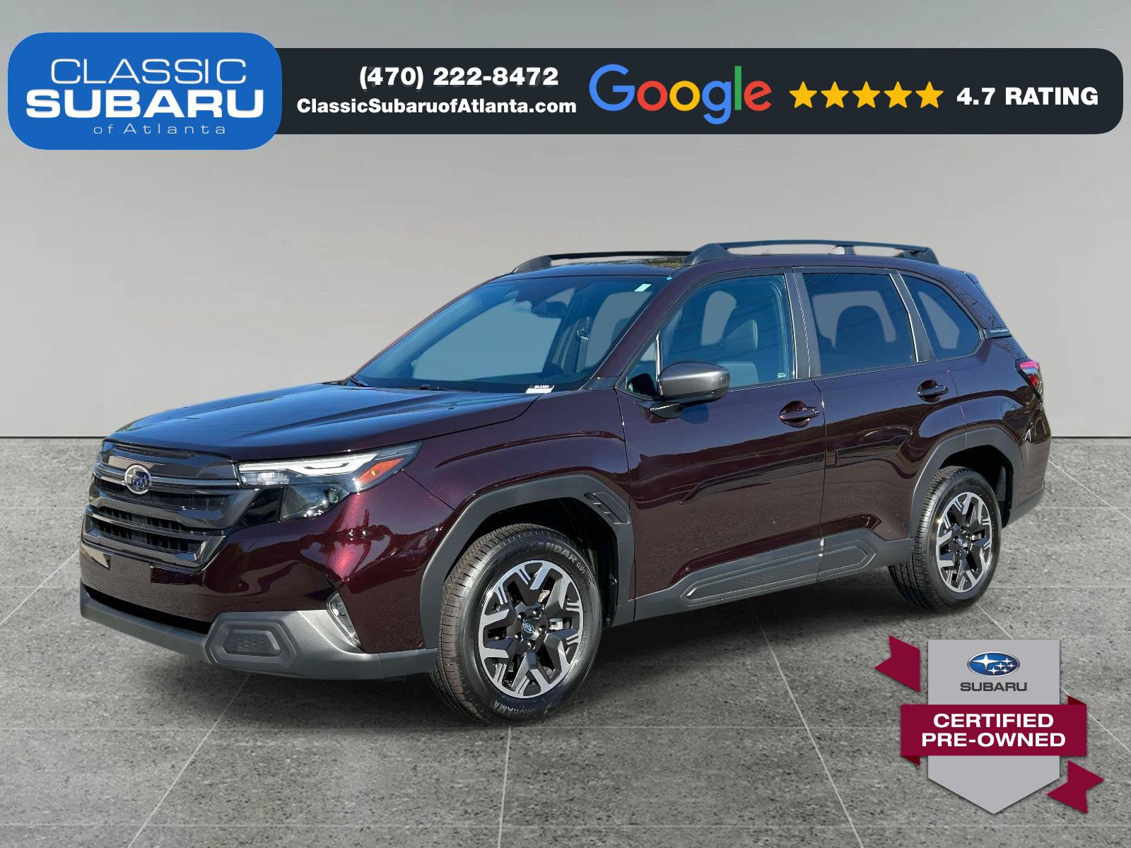 Certified 2026 Subaru Forester Premium w/ Premium/Limited Package