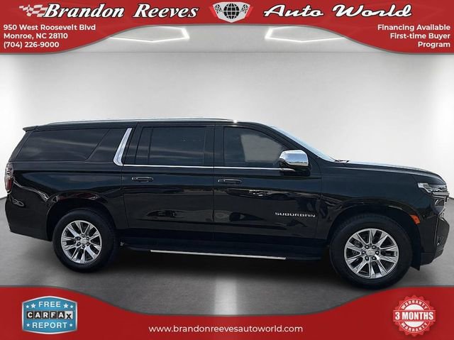 Used 2021 Chevrolet Suburban Premier w/ Premium Package RWD image 4