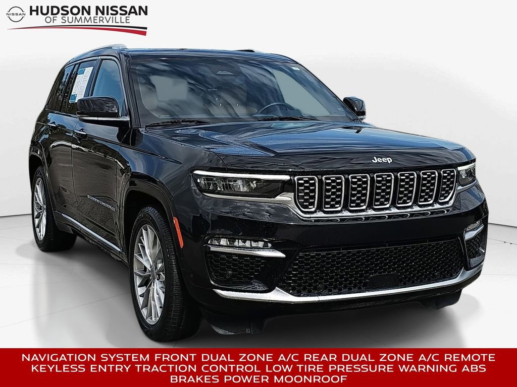 Used 2023 Jeep Grand Cherokee Summit w/ Luxury Tech Group V