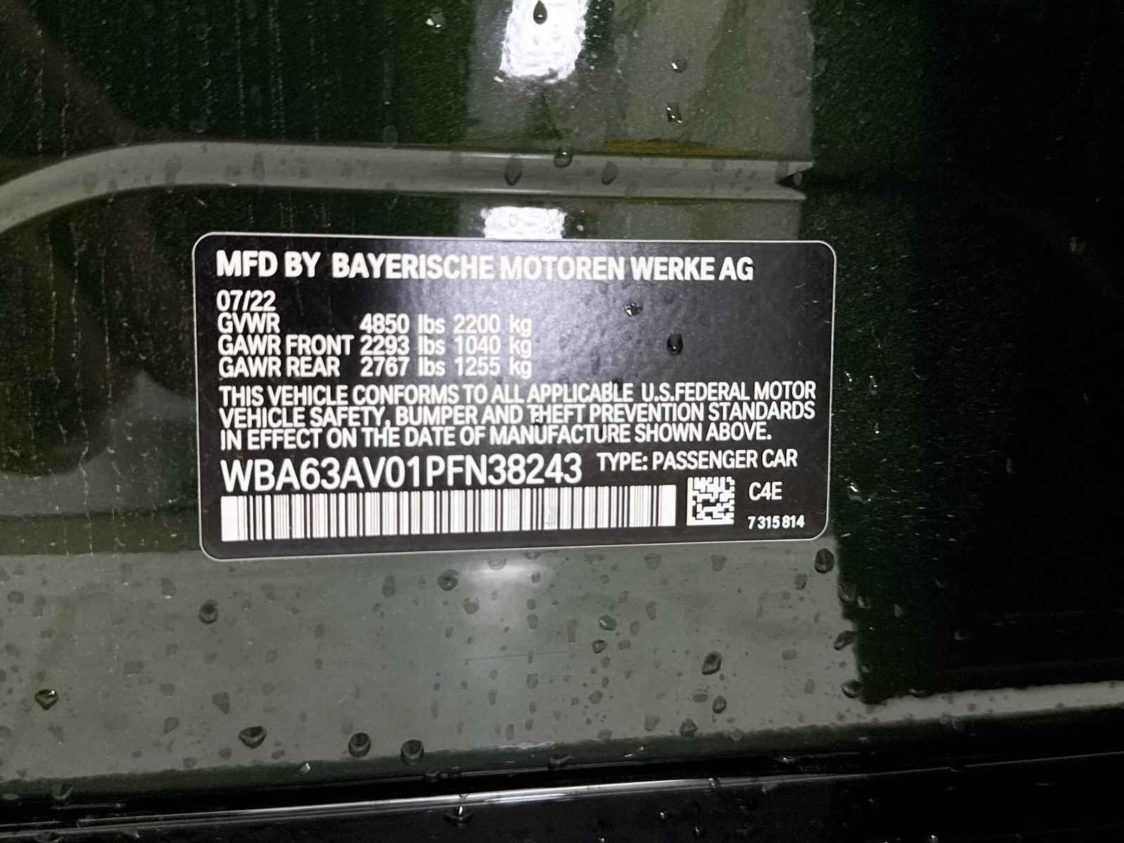 Used 2023 BMW 430i Gran Coupe w/ M Sport Package RWD image 42