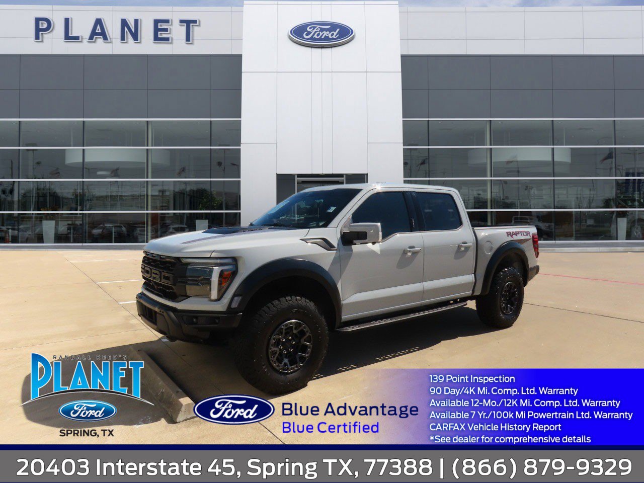Certified 2024 Ford F150 Raptor