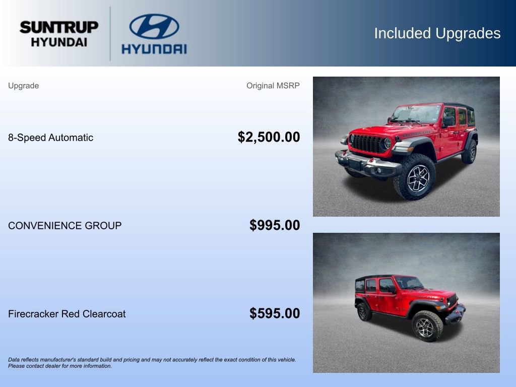 Used 2024 Jeep Wrangler Unlimited Rubicon w/ Convenience Group image 20