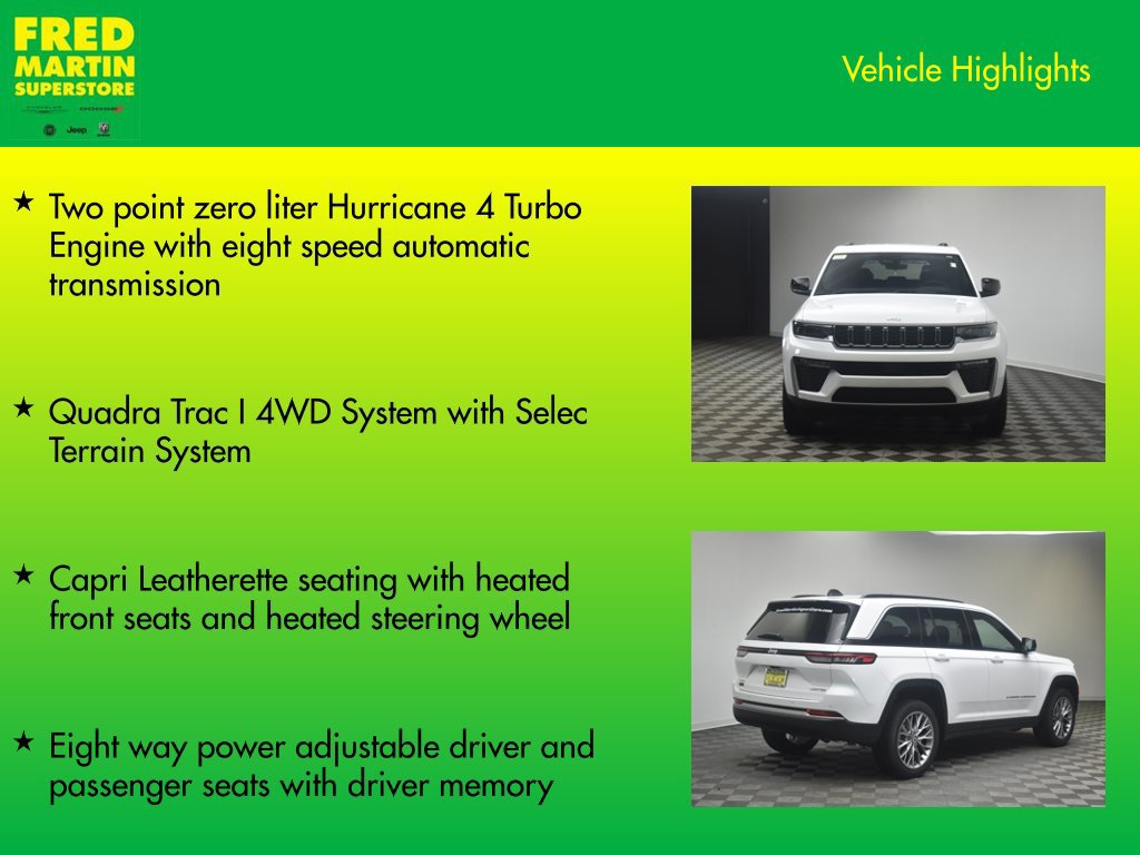 New 2027 Jeep Grand Cherokee Limited AWD/4WD image 7