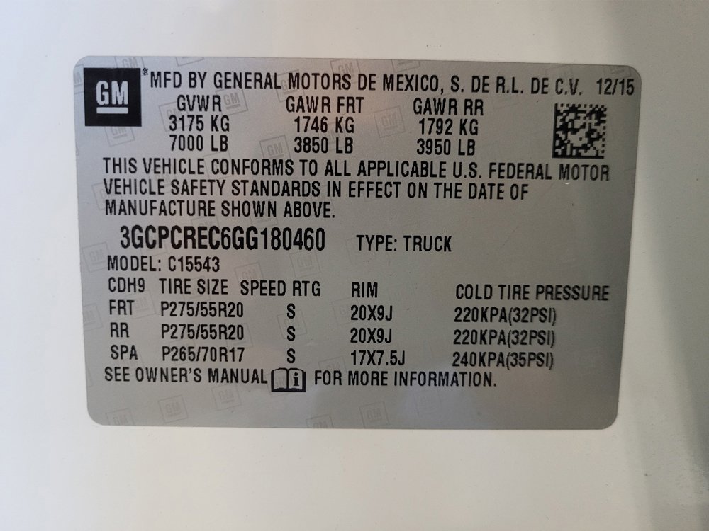 Used 2016 Chevrolet Silverado 1500 LT w/ All Star Edition RWD image 33