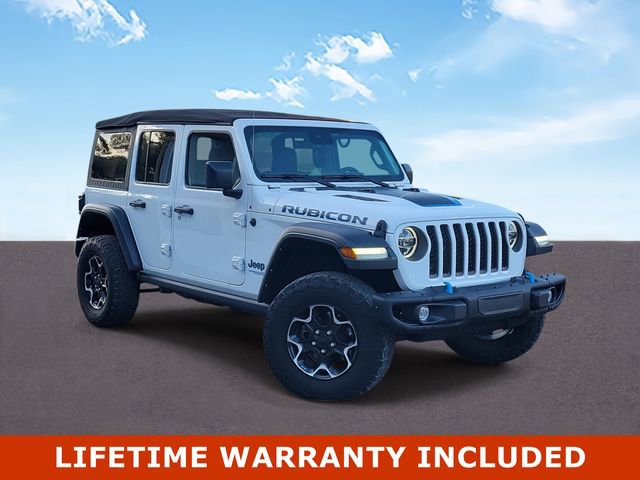 Used 2021 Jeep Wrangler Unlimited Rubicon 4xe w/ Steel Bumper Group