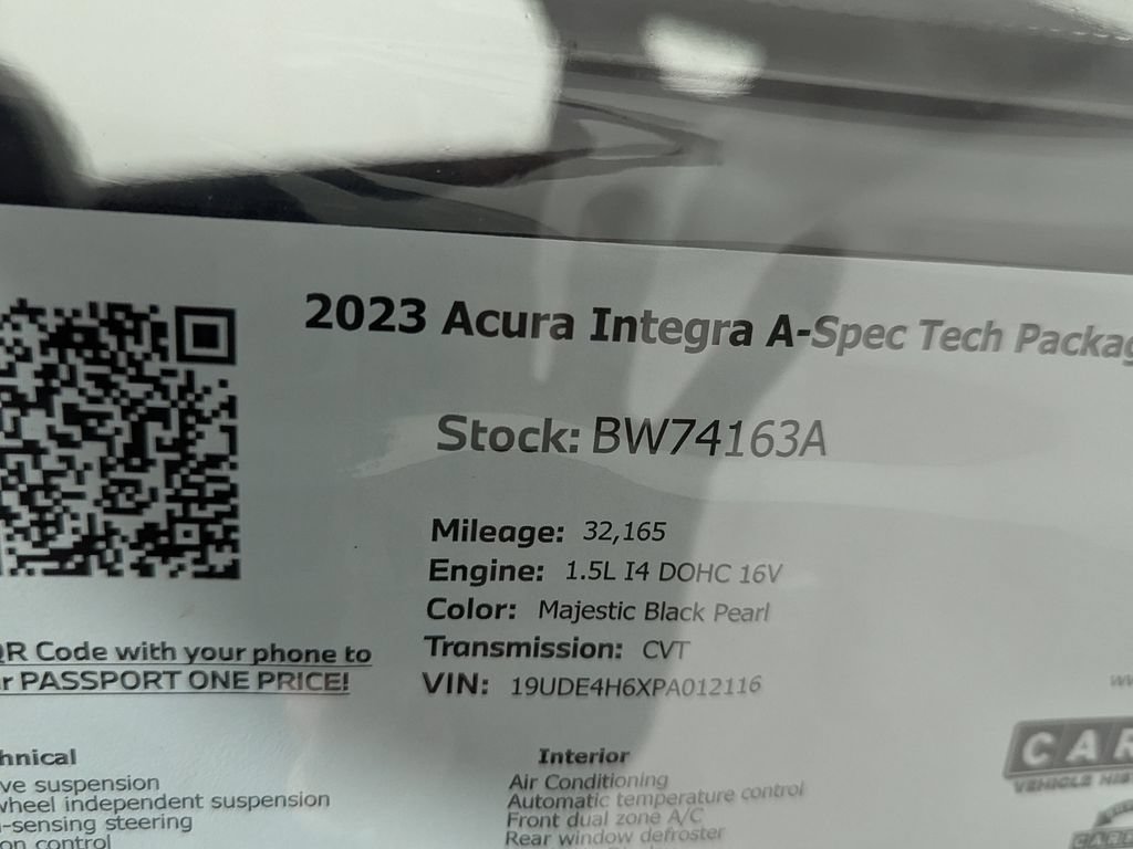 Used 2023 Acura Integra A-Spec FWD image 31