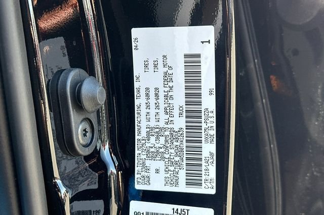 New 2026 Toyota Tundra Platinum w/ TRD Off-Road Package AWD/4WD image 26