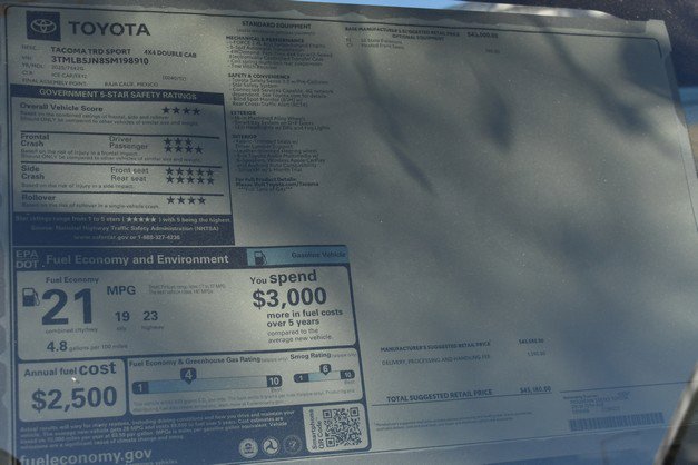 New 2025 Toyota Tacoma TRD Sport image 14