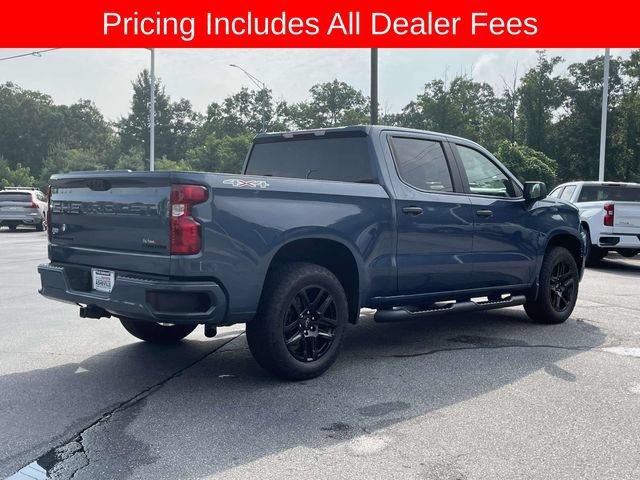 Used 2024 Chevrolet Silverado 1500 Custom w/ Turbomax Blackout Package AWD/4WD image 5
