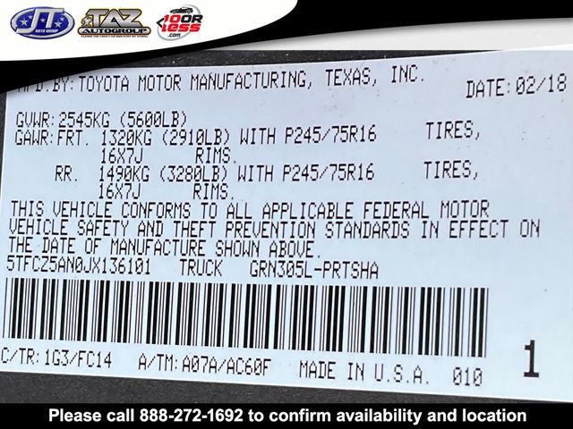 Used 2018 Toyota Tacoma SR5 AWD/4WD image 21