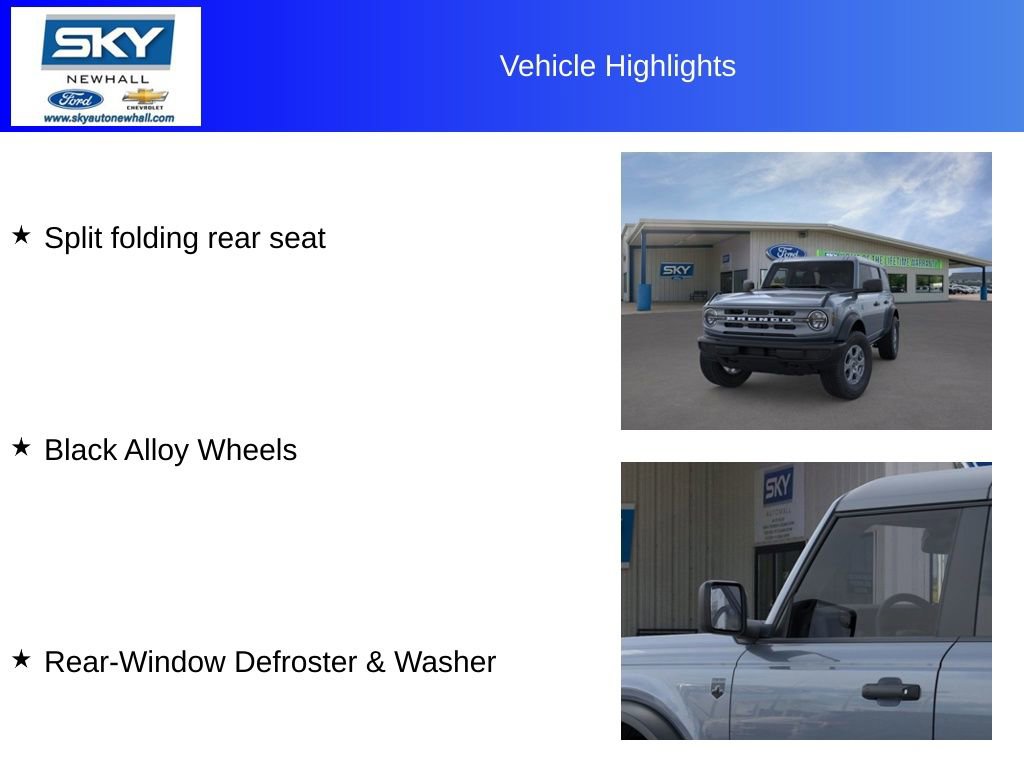 New 2025 Ford Bronco Big Bend image 30