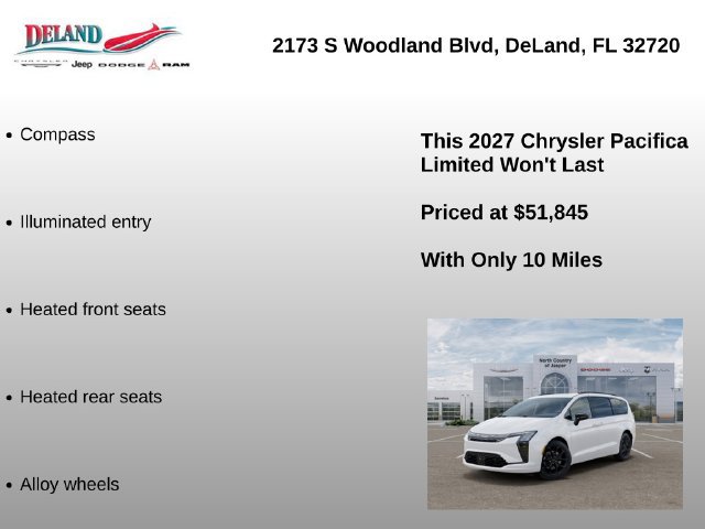 New 2027 Chrysler Pacifica Limited AWD/4WD image 22