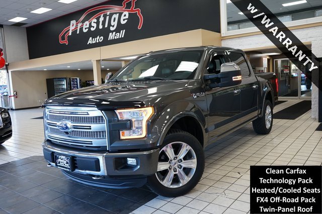 Used 2015 Ford F150 Platinum w/ Equipment Group 701A Luxury