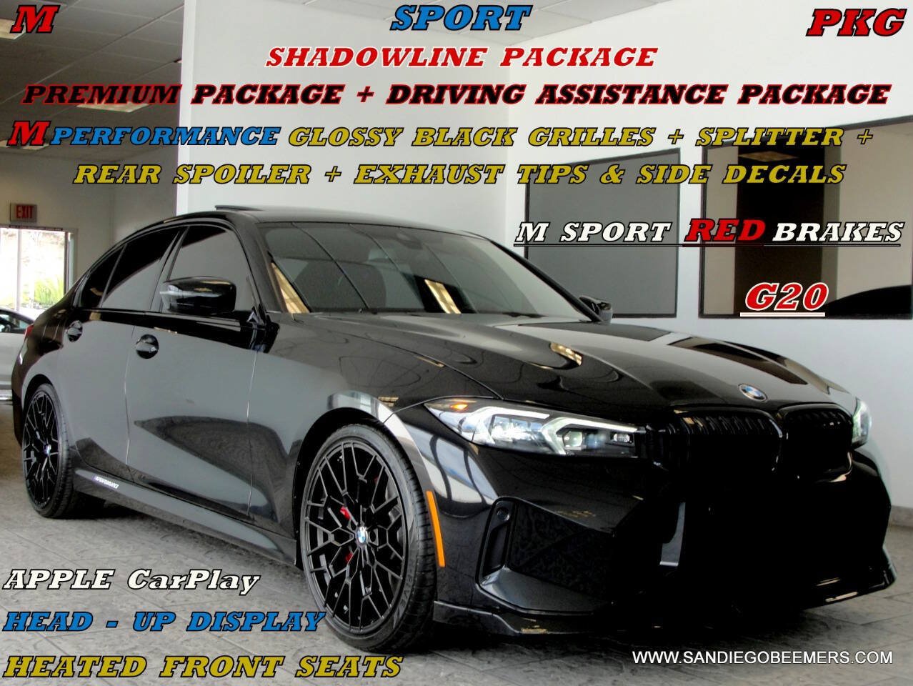 Used 2023 BMW 330i Sedan w/ M Sport Package