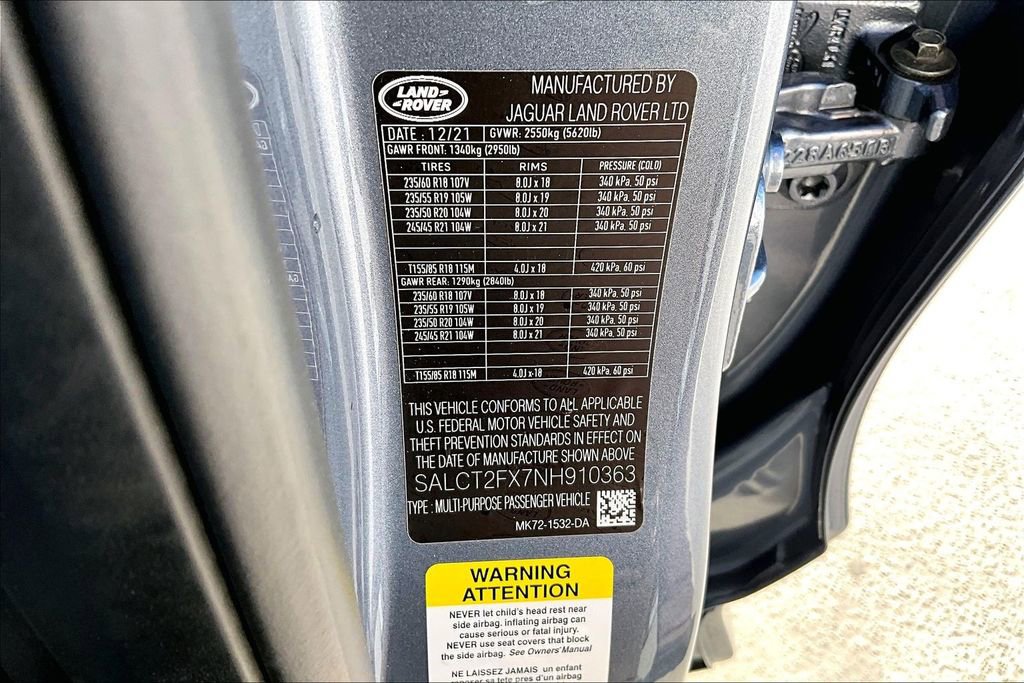 Certified 2022 Land Rover Discovery Sport S R-Dynamic image 17