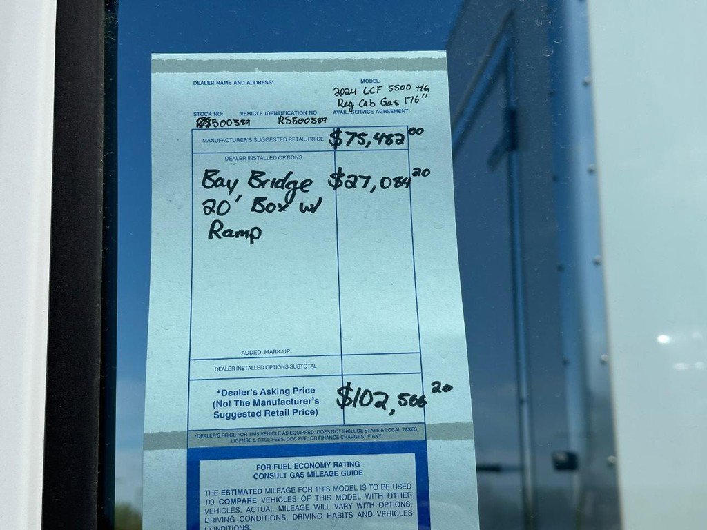 New 2024 Chevrolet Low Cab Forward 5500HG image 2