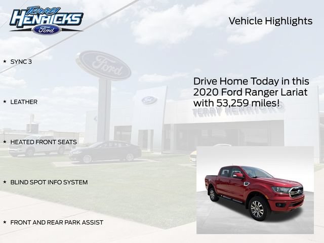 Used 2020 Ford Ranger Lariat AWD/4WD image 4