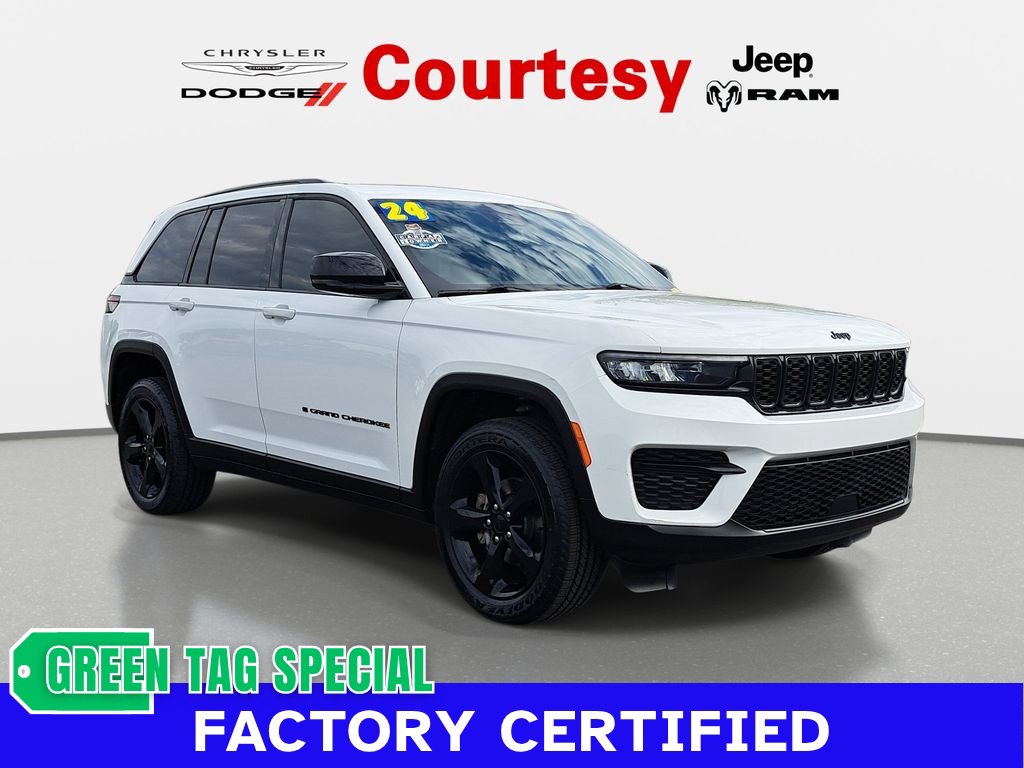 Certified 2024 Jeep Grand Cherokee Altitude