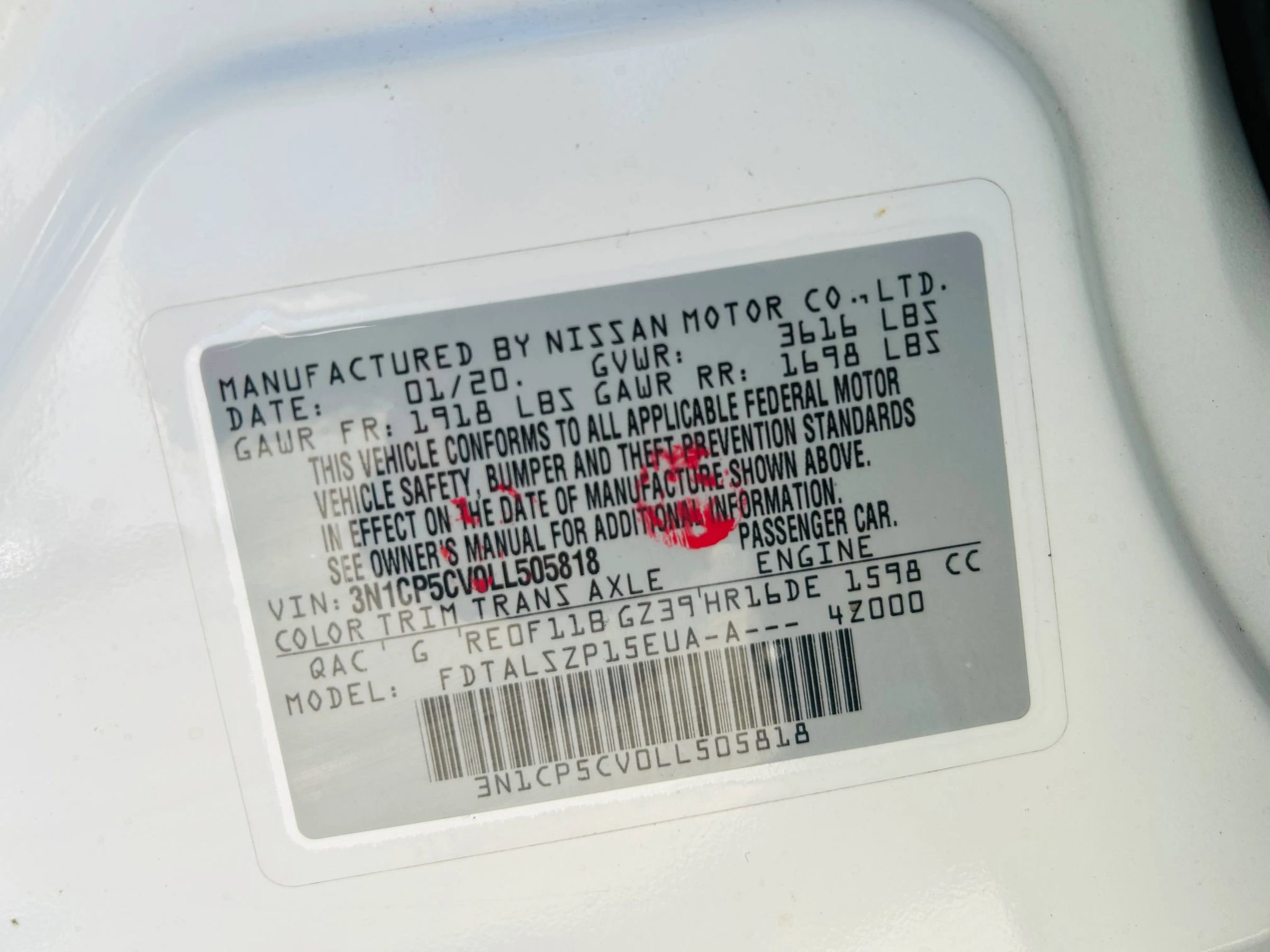 Used 2020 Nissan Kicks SV FWD image 21