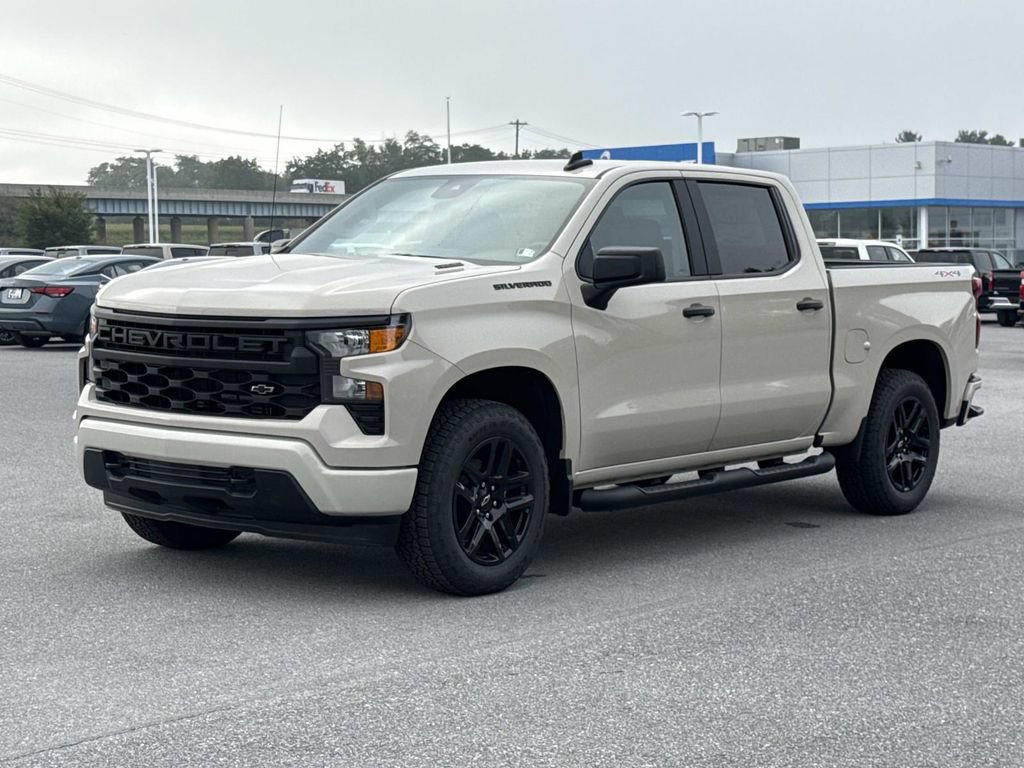 New 2026 Chevrolet Silverado 1500 Custom w/ Turbomax Blackout Package AWD/4WD image 15