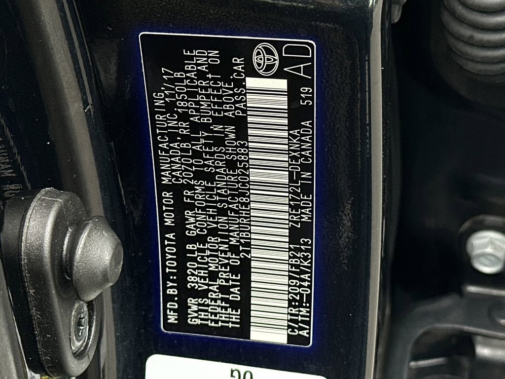 Used 2018 Toyota Corolla LE FWD image 29