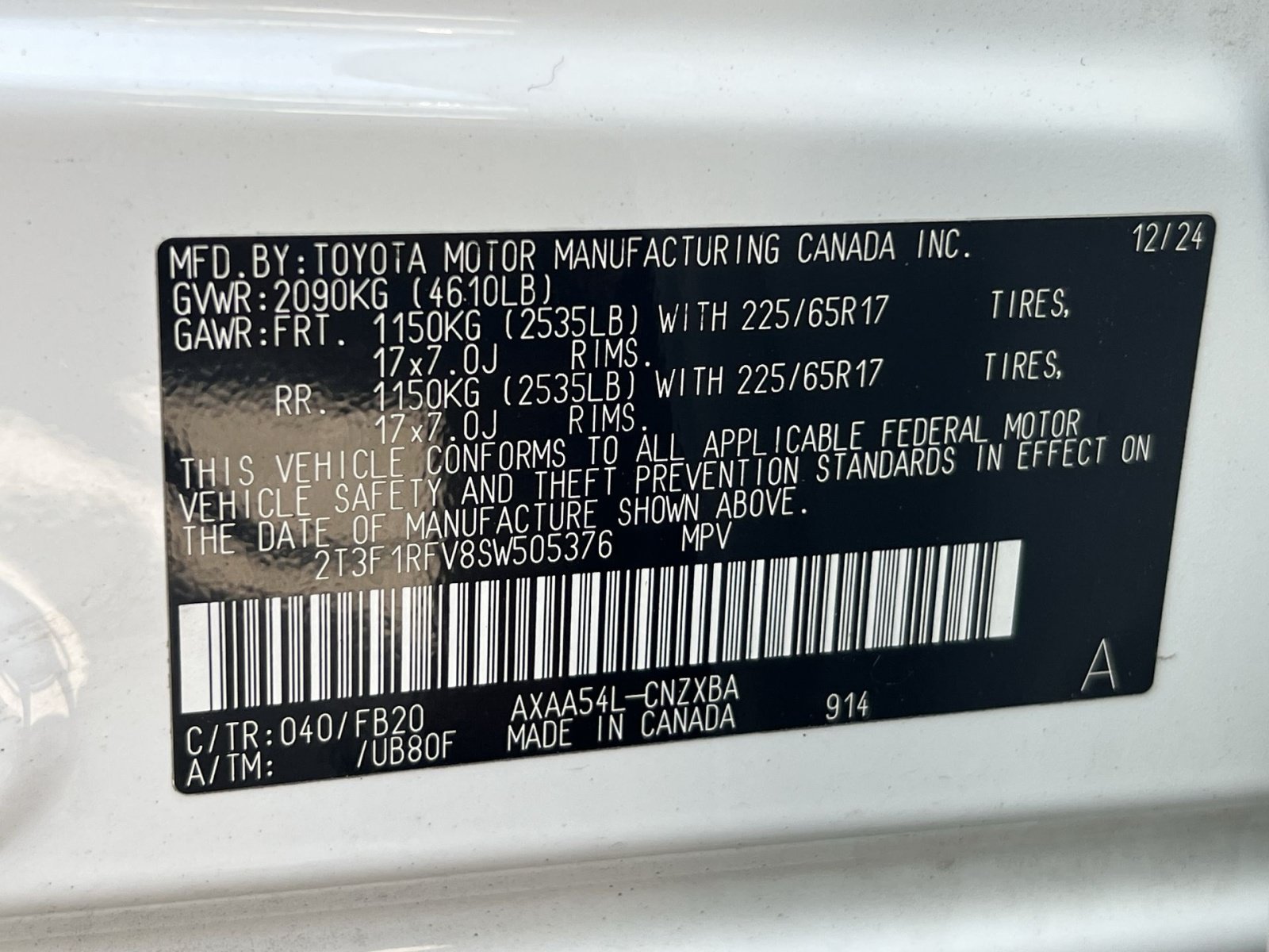 Used 2025 Toyota RAV4 LE AWD/4WD image 24
