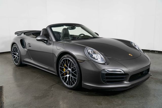 Used 2015 Porsche 911 Turbo S w/ High-end Infotainment Package AWD/4WD image 1
