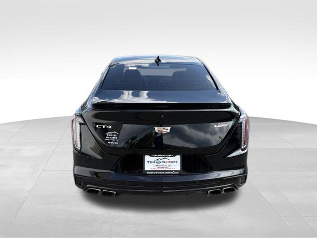 Used 2022 Cadillac CT4 V w/ LPO, ONYX Package AWD/4WD image 10